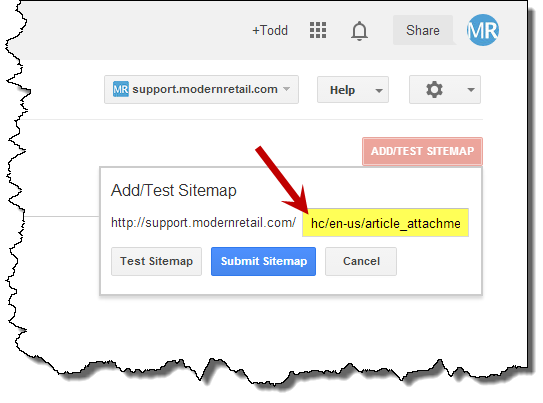 google resource on sitemap automator